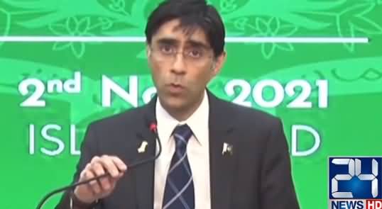 National Security Advisor Moeed Yusuf's Press Conference - 2nd November 2021