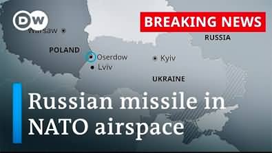 NATO member Poland says Russian missile violated its airspace