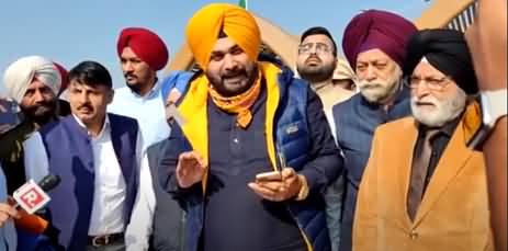 Navjot Singh Sidhu Arrives in Pakistan, Visits Kartarpur Corridor