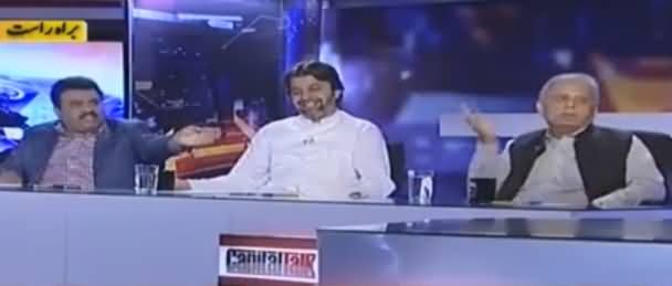 Nawab Wasan Uses Abusive Language Against Rana Tanvir, Geo News Mutes Mic