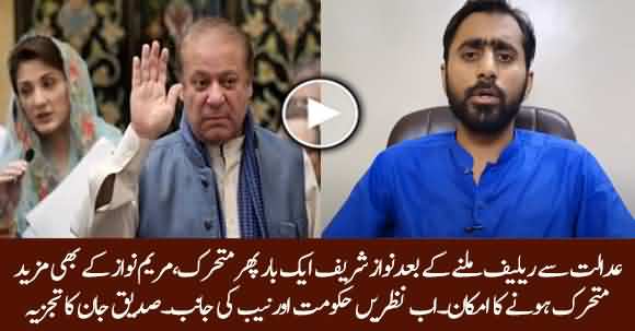 Nawaz Sharif And Maryam Nawaz Again Active In Politics After Getting Relief From IHC - Siddique Jan Analysis