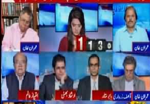 Nawaz Sharif aur Asif Zardari dono loot mar ki dour main haar chuke hai, inke leye apni izzat bachana mushkil ho gai hai - Hassan Nisar