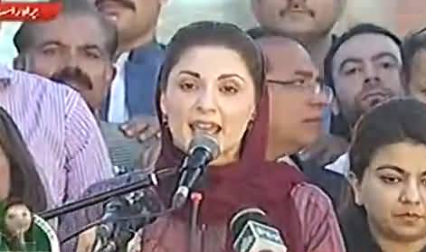 Nawaz Sharif aur Maryam Ko Hathkariya Lagay Chahe Jail Jana Paray Abb Parwa Nahi - Maryam Nawaz Praises Nawaz Sharif Strategy