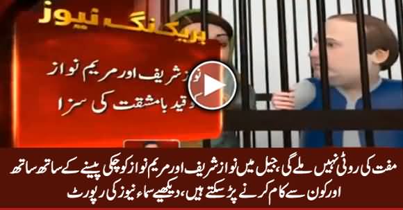 Nawaz Sharif Aur Maryam Nawaz Ko Jail Mein Mushaqqat Karni Pare Gi