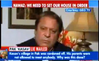 Nawaz Sharif Clearly Admits That Ajmal Qasab is Pakistani And He Conducted Mumbai Attacks