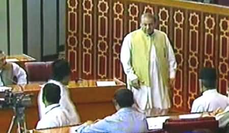 Nawaz Sharif Could Not Dare to Face PTI MNAs and Reached in Parliament After Their Departure