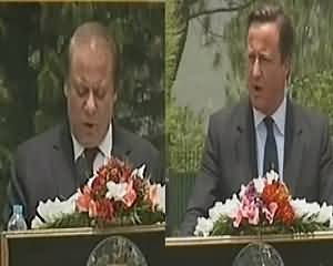 Nawaz Sharif & David Cameron Joint Press Conference - 30th June 2013
