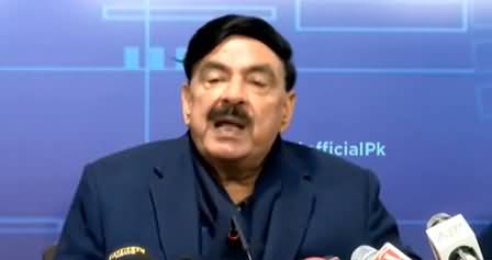 Nawaz Sharif fake medical reports per bahir gaye - Sheikh Rasheed's press conference