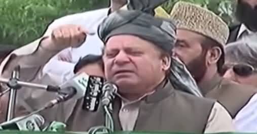 Nawaz Sharif Full Speech in PMLN Jalsa Mansehra - 6th May 2018