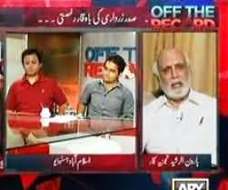 Nawaz Sharif Has Prematurely Got the Resignation of Mamnoon Hussain in His Pocket - Haroon Rasheed