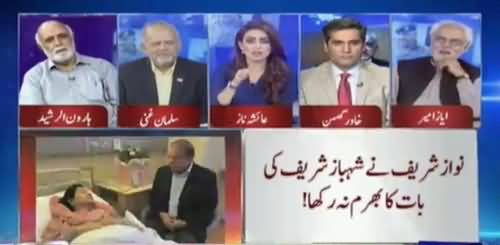 Nawaz Sharif has understanding with International Establishment - Haroon ur rasheed