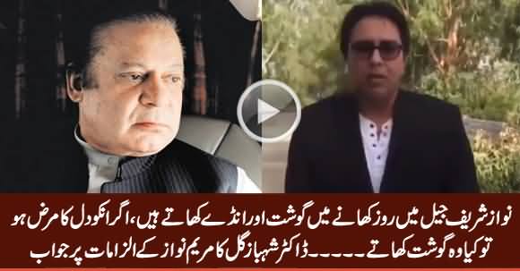 Nawaz Sharif Jail Mein Rooz Ghosht Aur Andey Khaate Hain - Dr. Shahbaz Gill