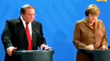 Nawaz Sharif Joint Press Conference With German Chancellor Angela Merkel - 11th November 2014