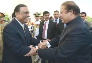 Nawaz Sharif Planned Special Ceremony and Guard of Honour For President Asif Zardari