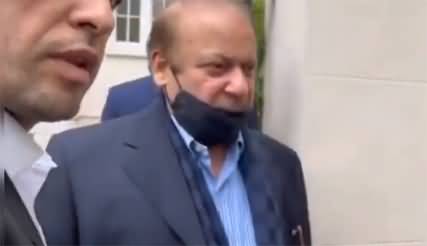 Nawaz Sharif refused to comment on Supreme Court's judgement