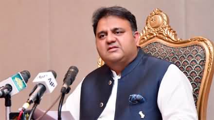 Nawaz Sharif's press conference is a charge sheet against institutions - Fawad Chaudhry