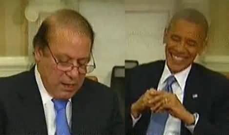 Nawaz Sharif said Mr. Obama, instead of Mrs. Obama and Every one laughed there