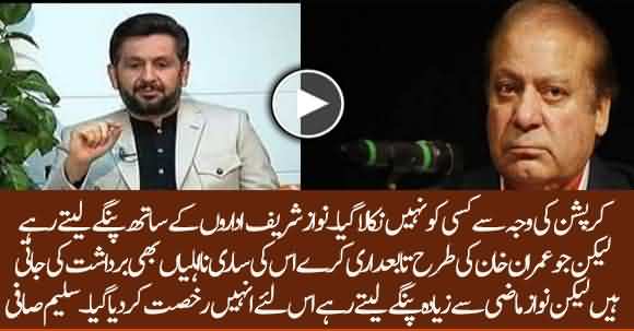 Nawaz Sharif Threw Out Of Govt Because Of His Confrontation With Institutions Not Corruption - Saleem Safi