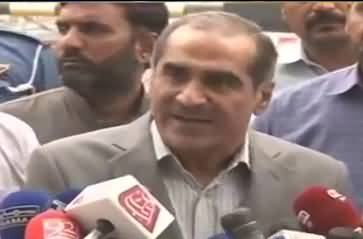 Nawaz Sharif was wrong when he refused to meet Asif Zaradari- Saad Rafique media talk