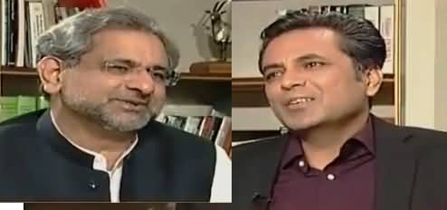 Naya Pakistan With Talat Hussain (PM Shahid Khaqan Abbasi Interview) – 27th May 2018