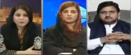 Naz Baloch Got Angry on Zartaj Baloch For Talking About Benazir And Bilawal