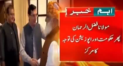 New constitutional amendment, PTI delegation meets Maulana Fazal Ur Rehman
