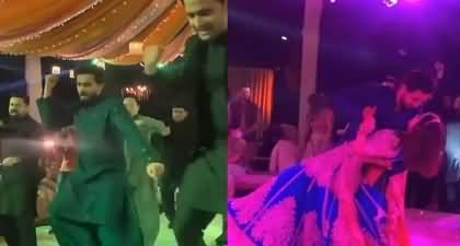 Newlywed Saboor Aly & Ali Ansari's dance video at their wedding sets the internet on fire
