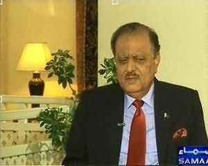 News Hour - 5th August 2013 (Special Interview President of Pakistan Mamnoon Hussain)