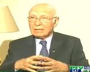 News Night (Sartaj Aziz Exclusive Interview) - 31st August 2013