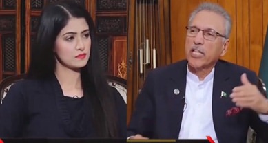 News Night with Aniqa Nisar (President Dr. Arif Alvi Exclusive) - 22nd December 2021