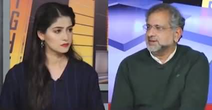 News Night With Aniqa Nisar (Shahid Khaqan Abbasi Interview) - 1st December 2021