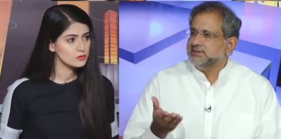 News Night With Aniqa Nisar (Shahid Khaqan Abbasi Interview) - 1st September 2021