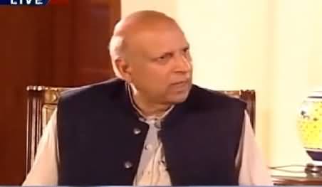 News Night with Neelum Nawab (Chaudhry Sarwar Exclusive Interview) – 13th March 2015