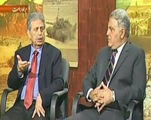 News Night (Yaum-e-Difa Pakistan .. Difai Edaron Ki Pedawari Salahiyat) - 5th September 2013