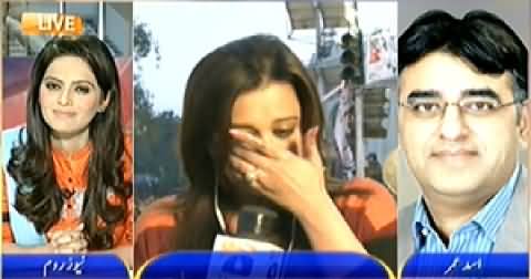 News Room (PTI Workers Misbehavior with Geo Reporters) - 15th December 2014