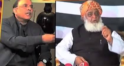 No-confidence motion's issue - Maulana Fazal ur Rehman & Asif Zardari to meet tomorrow