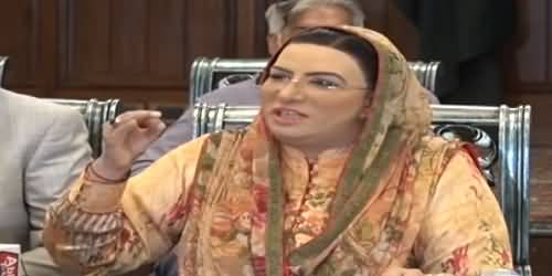 Noon League Mein Hamza Aur Maryam League Ka Match Chal Raha Hai - Firdos Ashiq Awan Taunts