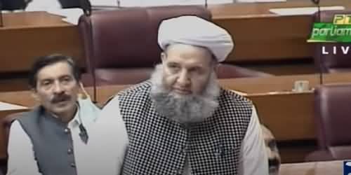 Noor Ul Haq Qadri Presents Govt's Stance On TLP's Issue in His Speech