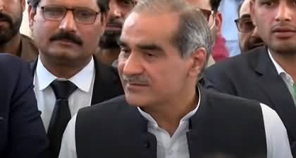 Now Govt should present secret letter to the court - Khawaja Saad Rafique criticizes Imran Khan