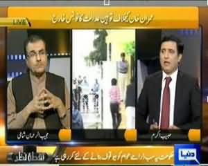 Nuqta e Nazar (Imran Khan tauheene Addalat Ka Notice Kharij!!) - 28th August 2013