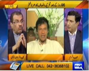 Nuqta e Nazar (PTI Dharna Against NATO Finished After 96 Days) – 27th February 2014