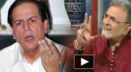 Nusrat Javed and Mushtaq Minhas Provoked the Public to Kill me Like Salman Taseer - Javed Hashmi