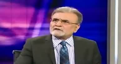 Nusrat Javed Bashing Govt on Punjab Police Failure In Front of Choto Gang