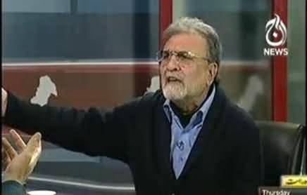 Nusrat Javed Blasts Ahmed Raza Kasuri and Calls Him A Monkey Man