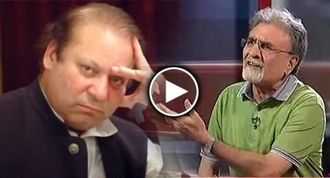 Nusrat Javed Blasts Nawaz Sharif on Showing Cowardliness Before Tahir ul Qadri