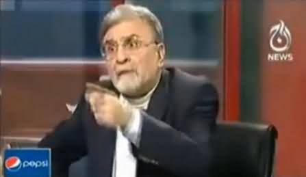 Nusrat Javed Shameful Attitude Towards Imran Khan's Step Against Corruption