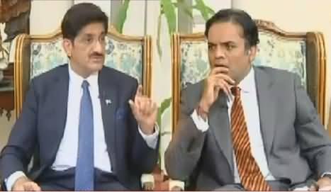 Off The Record (CM Sindh Murad Ali Shah Interview) – 15th August 2016