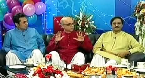 Off The Record (Eid with Javed Chaudhry, Talat Hussain, Malik & Kashif Abbasi) – 7th October 2014