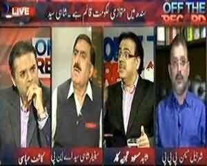 Off The Record (Is Karachi Operation Turning Political?) - 2nd October 2013