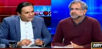 Off The Record (Shahid Khaqan Abbasi Exclusive Interview) - 3rd March 2020